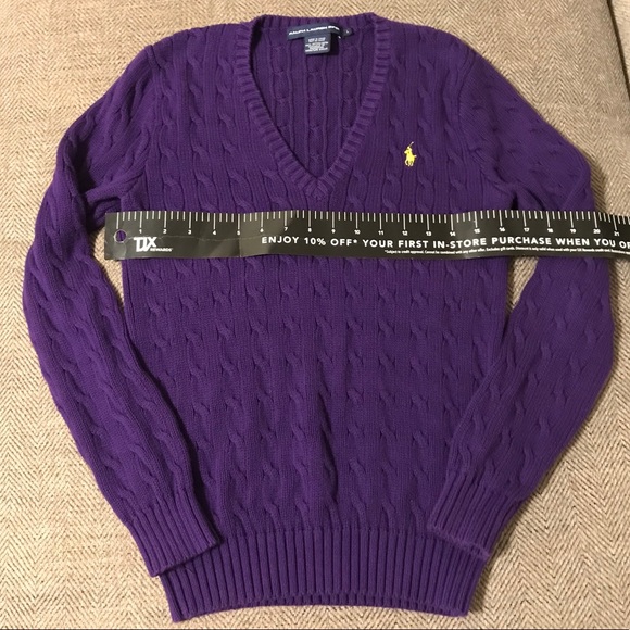 {Ralph Lauren} purple large VGUC - Picture 7 of 8